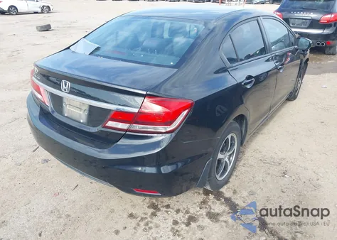 2015 Honda Civic Se из США, поврежденный, VIN 19XFB2F71FE095169